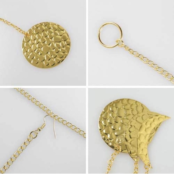 Gold 9 Moon Phase Wall Decor - Picture 2 of 7